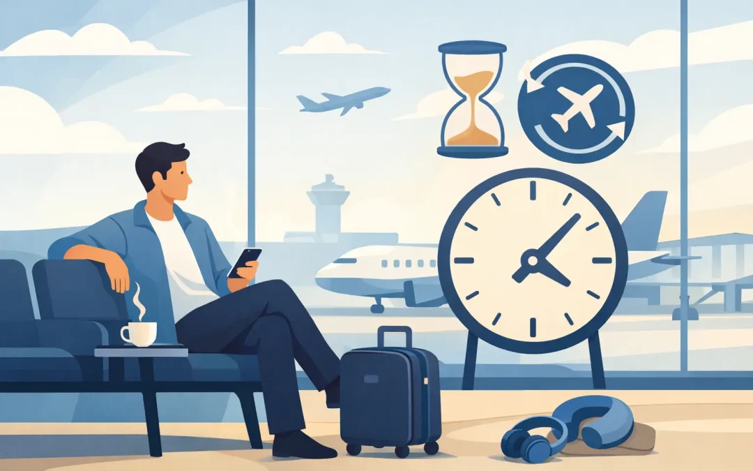 How to Manage Flight Delays Without the Rush