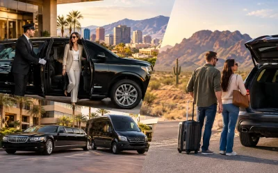 Chauffeured Travel Versus Rental Car for Phoenix
